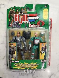 GI Joe vs Cobra Spy Troops Hasbro 2003 Valor Venom Set of 10, Unopened