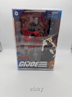 GREGG BERGER Signed firefly Cobra G. I. Joe Action Figure Authentic Autograph