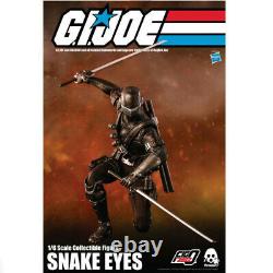 Gear4Geeks GI Joe Threezero FigZero 1/6 Snake Eyes Action Figure NEW