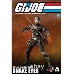 Gear4Geeks GI Joe Threezero FigZero 1/6 Snake Eyes Action Figure NEW