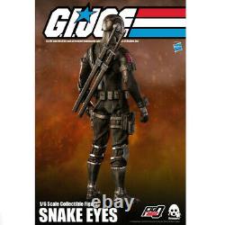 Gear4Geeks GI Joe Threezero FigZero 1/6 Snake Eyes Action Figure NEW