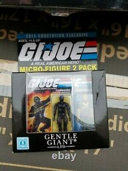 Gentle Giant SDCC 2015 Exclusive GI Joe Jumbo GRUNT + Micro Figure 2 Pack RARE