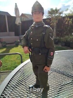 Genuine Vintage Action Man/G. I Joe In Custom British Free corps Uniform