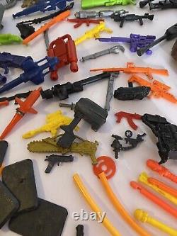 Gi I Joe Action Force Figures Accessories & Weapons Only Bundle Rare