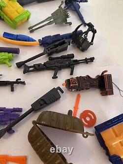 Gi I Joe Action Force Figures Accessories & Weapons Only Bundle Rare