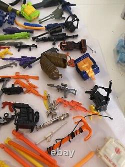 Gi I Joe Action Force Figures Accessories & Weapons Only Bundle Rare