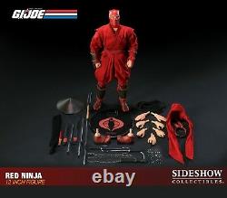 Gi Joe 1/6 Sideshow Collectibles Cobra Red Ninja