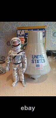 Gi Joe 1966 Official Space Capsule And Space Suit Boxed Hasbro