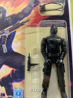 Gi Joe 1983 Snake Eyes Swivel Arm Mint Carded Lot A Beautiful L@@k V1.5