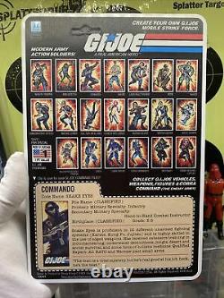 Gi Joe 1983 Snake Eyes Swivel Arm Mint Carded Lot A Beautiful L@@k V1.5