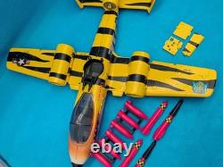 Gi Joe 1988 Tiger Force Tiger Rat Jet, Missiles, Hasbro Vintage Action Force