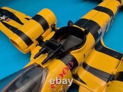 Gi Joe 1988 Tiger Force Tiger Rat Jet, Missiles, Hasbro Vintage Action Force