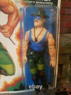 Gi Joe 1989 Sgt Slaughter Sealed High Grade Figure Uncracked Marauders