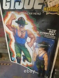 Gi Joe 1989 Sgt Slaughter Sealed High Grade Figure Uncracked Marauders