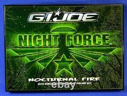 Gi Joe 2013 Joecon Figure Set Night Force Nocturnal Fire New