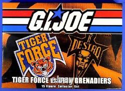 Gi Joe 2015 Joecon 15-figure Box Set Tiger Force Vs Iron Grenadiers