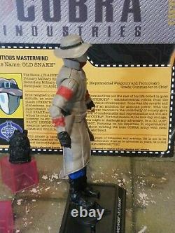 Gi Joe 2015 Old Snake Transformer Crossover Jet Sdcc Bats Eyes