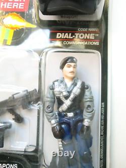 Gi Joe Action Force 1990 Sonic Fighters Dial Tone Carded Figure Af1175