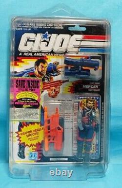 Gi Joe Action Force Cobra Hasbro Moc 1990 Sealed Mercer V2