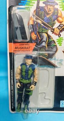 Gi Joe Action Force Cobra Night Force Spearhead & Muskrat Opened Cardback Bubble