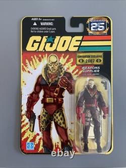 Gi Joe / Action Force Comic Con Destro V15B Gold Head 2007 In Original Packaging
