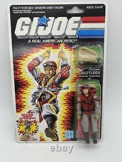 Gi Joe, Action Force Crazy Legs, MOC, carded, vintage, 1980s