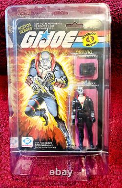 Gi Joe Action Force Destro MOC 1983 Fuera de la Ley Plastirama