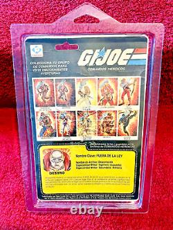 Gi Joe Action Force Destro MOC 1983 Fuera de la Ley Plastirama