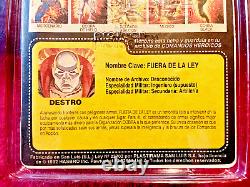 Gi Joe Action Force Destro MOC 1983 Fuera de la Ley Plastirama