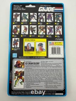 Gi Joe Action Force Figure Ice Cream Soldier Moc