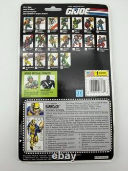 Gi Joe Action Force Figure Moc Barricade V2 1993