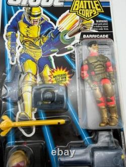 Gi Joe Action Force Figure Moc Barricade V2 1993