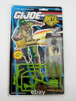 Gi Joe Action Force Figure Moc Colonel Courage V1 1993