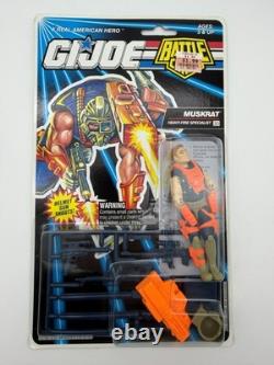 Gi Joe Action Force Figure Moc Muskrat V3 1993