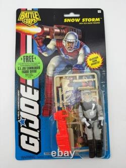 Gi Joe Action Force Figure Moc Snow Storm V3 1994 Vertical Logo Variant