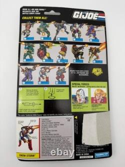 Gi Joe Action Force Figure Moc Snow Storm V3 1994 Vertical Logo Variant