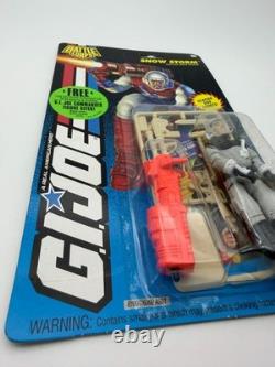 Gi Joe Action Force Figure Moc Snow Storm V3 1994 Vertical Logo Variant