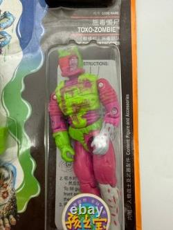 Gi Joe Action Force Figure Toxo Zombie Moc Very Hard To Find