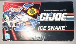 Gi Joe Action Force Hasbro Ice Snake 1992 Battle Corps Vintage Cobra Vehicle