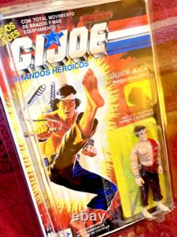 Gi Joe Action Force MOC Quick Kick 1985