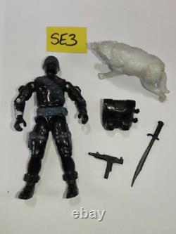 Gi Joe Action Force Snake Eyes, Vintage, 1980s #3 Arah