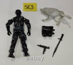 Gi Joe Action Force Snake Eyes, Vintage, 1980s #3 Arah