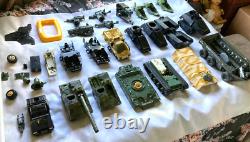 Gi Joe/Action Force large Job Lot of spares or repairs broken vehicles
