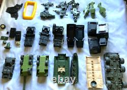 Gi Joe/Action Force large Job Lot of spares or repairs broken vehicles