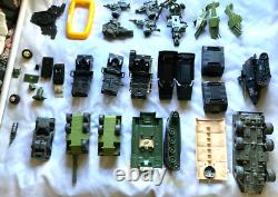 Gi Joe/Action Force large Job Lot of spares or repairs broken vehicles