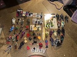 Gi Joe And Cobra Bundle Figures Cards And? Accessories