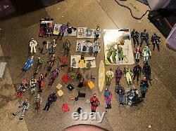 Gi Joe And Cobra Bundle Figures Cards And? Accessories