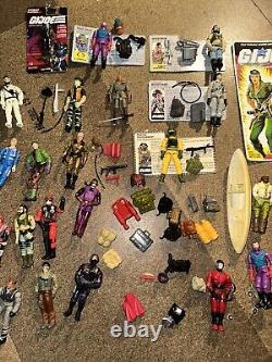 Gi Joe And Cobra Bundle Figures Cards And? Accessories