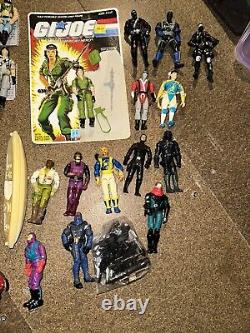 Gi Joe And Cobra Bundle Figures Cards And? Accessories