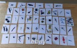 Gi Joe Arah Hasbro Vintage Huge Accessories Lot 60+ Items Some V Rare